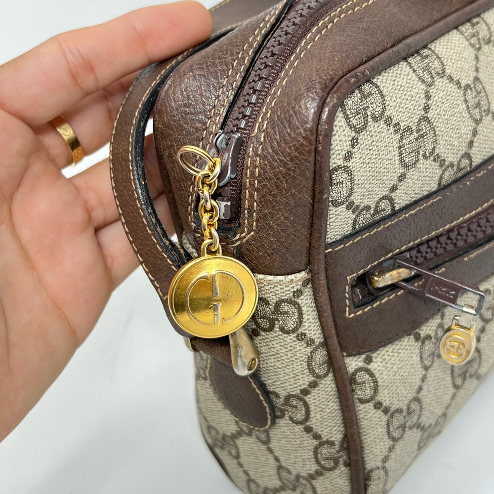 😍Gucci Sherry Ophidia GG Crossbody Vintage Bag. - Picture 13 of 16